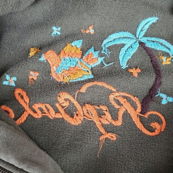 Rip Curl Hoodie Olive Embroidered Size Medium - Picture 14 of 14